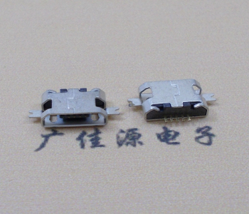 吉安MICRO USB B型口 两脚SMT沉板0.7/1.0/1.6直边